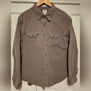 JCrew Corduroy Mens Large Long Sleeve
